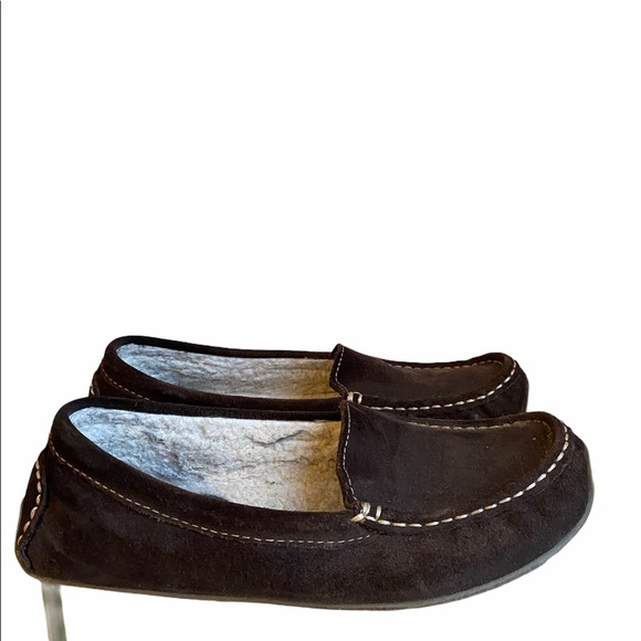 sherpa moccasin slippers